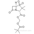 4-thia-1-azabicyclo [3.2.0] heptane-2-carboxylique, 3,3-diméthyl-7-oxo -, (57187714,2,2-diméthyl-1-oxopropoxy) méthyl ester, 4,4-dioxyde , (57187715,2S, 5R) - CAS 69388-79-0